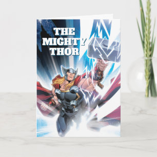 Avengers Classics Mjolnir Channeling Lightning Card