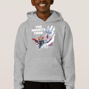 Avengers Classics Mjolnir Channeling Lightning Hoodie