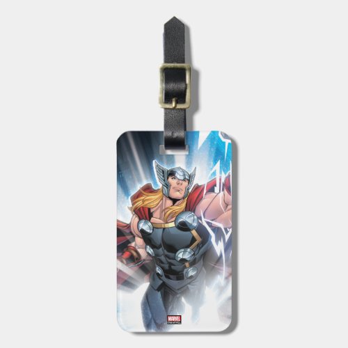 Avengers Classics  Mjolnir Channeling Lightning Luggage Tag