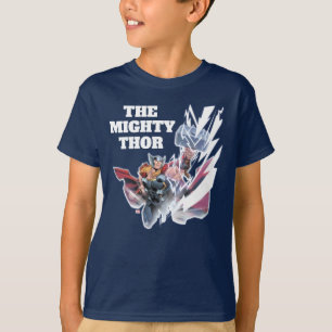 Avengers Classics Mjolnir Channeling Lightning T-Shirt