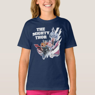 Avengers Classics Mjolnir Channeling Lightning T-Shirt