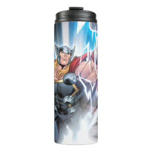 Avengers Classics   Mjolnir Channeling Lightning Thermal Tumbler