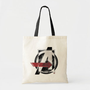 Avengers Classics Negative Color Avengers Logo Tote Bag
