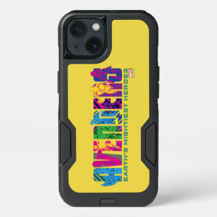 Avengers Classics   Neon Avengers Character Logo iPhone 13 Case
