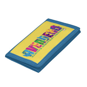 Avengers Classics Neon Avengers Character Logo Tri-fold Wallet