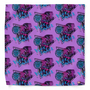 Avengers Classics Neon Black Panther Graphic Bandana