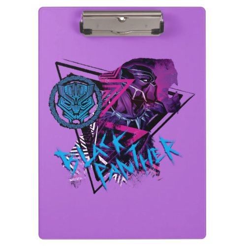 Avengers Classics  Neon Black Panther Graphic Clipboard
