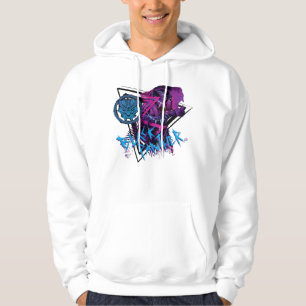 Avengers Classics   Neon Black Panther Graphic Hoodie
