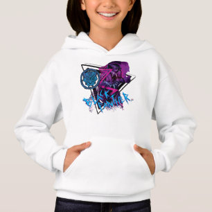 Avengers Classics Neon Black Panther Graphic Hoodie