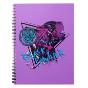 Avengers Classics Neon Black Panther Graphic Notebook
