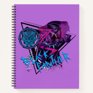 Avengers Classics Neon Black Panther Graphic Notebook