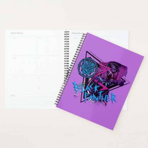 Avengers Classics  Neon Black Panther Graphic Planner