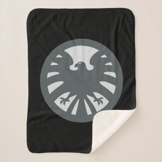 Avengers Classics | Nick Fury Icon Sherpa Blanket (Front)