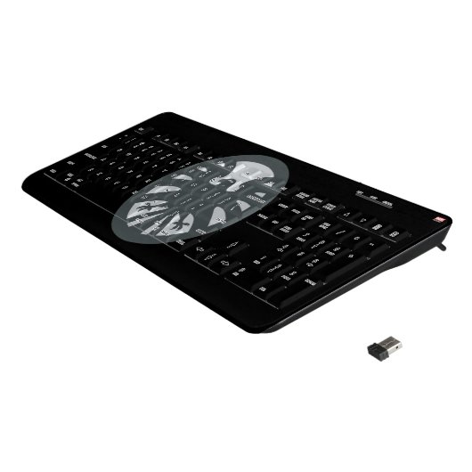 Avengers Classics | Nick Fury Icon Wireless Keyboard (Angled)