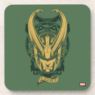 Avengers Classics Norse Loki Graphic Beverage Coaster