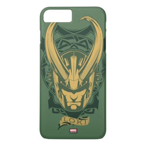 Avengers Classics  Norse Loki Graphic iPhone 8 Plus7 Plus Case