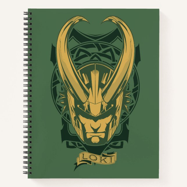 Avengers Classics | Norse Loki Graphic Notebook (Front)