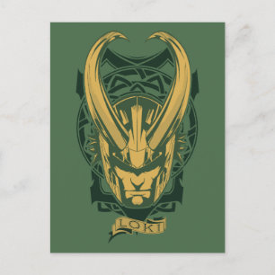 Avengers Classics   Norse Loki Graphic Postcard