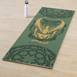 Avengers Classics   Norse Loki Graphic Yoga Mat