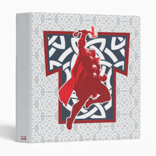 Avengers Classics   Norse Thor Graphic 3 Ring Binder