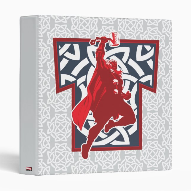 Avengers Classics | Norse Thor Graphic 3 Ring Binder (Front/Spine)