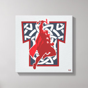 Avengers Classics   Norse Thor Graphic Canvas Print