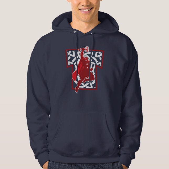 Avengers Classics | Norse Thor Graphic Hoodie (Front)