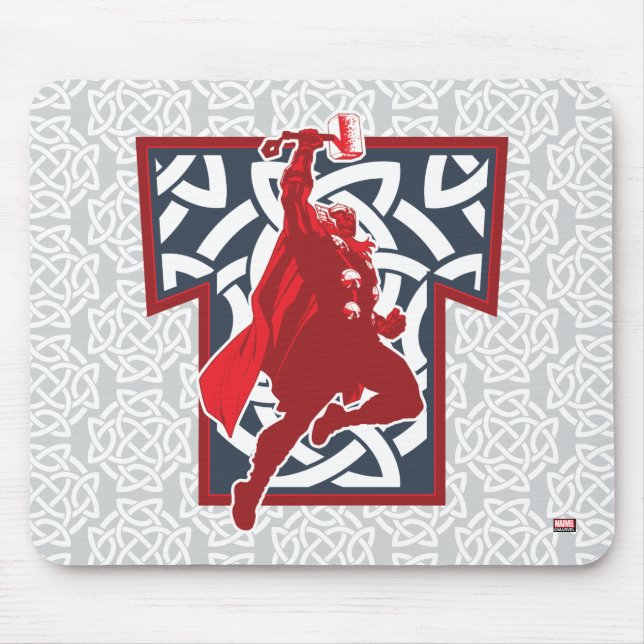 Avengers Classics | Norse Thor Graphic Mouse Pad (Front)