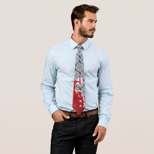 Avengers Classics | Norse Thor Graphic Neck Tie (In Situ)