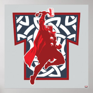 Avengers Classics Norse Thor Graphic Poster