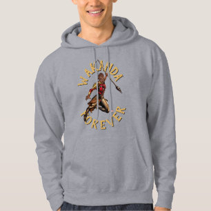Avengers Classics Okoye Leaping With Spear Hoodie