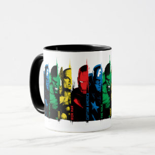 Avengers Classics   Paint Brush Lineup Mug