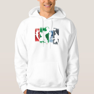 Avengers Classics Paint Swatch Silhouettes Hoodie