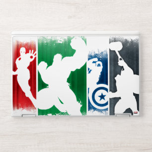 Avengers Classics Paint Swatch Silhouettes HP Laptop Skin