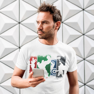 Avengers Classics   Paint Swatch Silhouettes T-Shirt