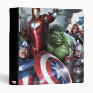 Avengers Classics   Poised For Battle Drawing Binder