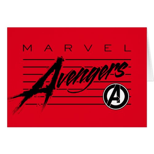 Avengers Classics  Retro Avengers Stylized Logo