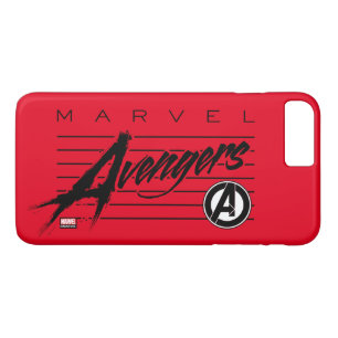 Avengers Classics   Retro Avengers Stylized Logo iPhone 8 Plus/7 Plus Case