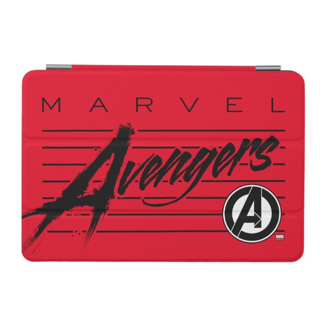 Avengers Classics | Retro Avengers Stylized Logo iPad Mini Cover (Horizontal)