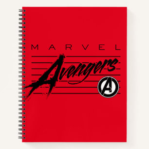 Avengers Classics Retro Avengers Stylized Logo Notebook
