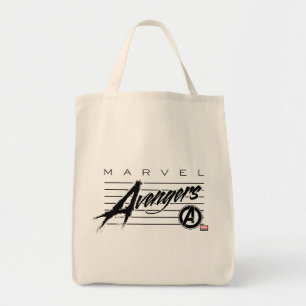 Avengers Classics Retro Avengers Stylized Logo Tote Bag