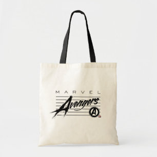 Avengers Classics Retro Avengers Stylized Logo Tote Bag
