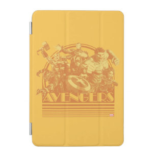 Avengers Classics   Retro Avengers Sunset Graphic iPad Mini Cover