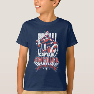 Avengers Classics Retro Captain America Liberty T-Shirt