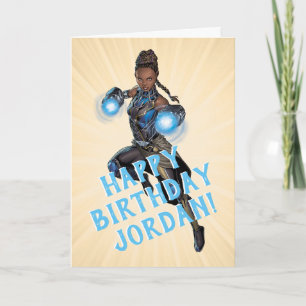Avengers Classics Shuri Leap With Gauntlets Card