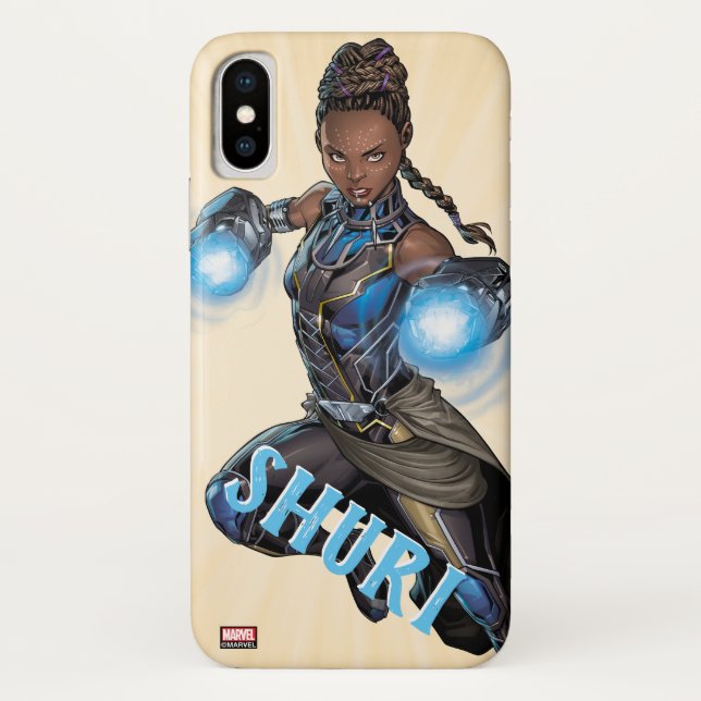 Avengers Classics | Shuri Leap With Gauntlets Case-Mate iPhone Case (Back)