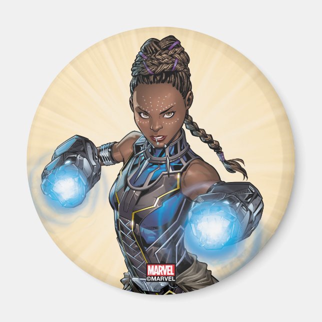 Avengers Classics | Shuri Leap With Gauntlets Magnet (Front)