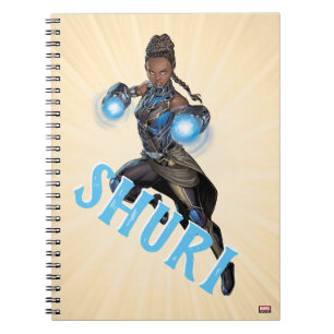 Avengers Classics Shuri Leap With Gauntlets Notebook