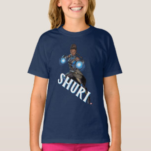 Avengers Classics Shuri Leap With Gauntlets T-Shirt