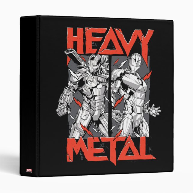 Avengers Classics | Stark Technology "Heavy Metal" 3 Ring Binder (Front/Spine)